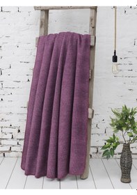 Resim Tekton Oslo Pamuk Koltuk Ve Diz Battaniyesi Mor 