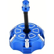 Resim Xuweiwei Blue Yamaha Grizzly 125 Rt100 Ttr110 Raptor 700r 2006-2025 Benzin Yakıt Deposu Kapağı 