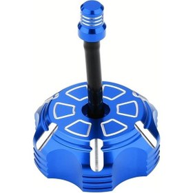 Resim Xuweiwei Blue Yamaha Grizzly 125 Rt100 Ttr110 Raptor 700r 2006-2025 Benzin Yakıt Deposu Kapağı 