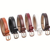 Resim 6 Renk Seçeneği Kadınlar için Taşlı Tokalı Kemerler - Kotlar, Etekler ve Elbiseler için Şık Bel Kemerleri - Günlükten Akşam Giyimine Kadar Çok Yönlü Kemerler | Taşlı Süslemeli | Alaşımlı Tokalı Kemerler, Çok Yönlü Bel Kemerleri 