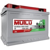 Resim Mutlu 12 VOLT 63 AMPER EFB ( START - STOP ÖZELLİKLİ ) MUTLU AKÜ 
