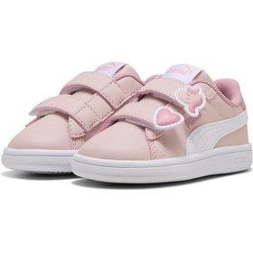 Resim Puma Smash 3.0 Badges V Inf Bebek Sneaker Pembe 