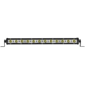 Resim 36W 32.5cm Düz Tek Sıra Üniversal Delici Sis Lambası Led Bar 