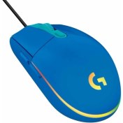 Resim Logitech G203 Kablolu Gaming Mouse + Pad Mavi Mouse 