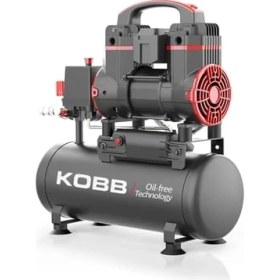 Resim KBK8S 1.2hp 8lt 8bar Yağsız Sessiz Taşınabilir Hava Kompresörü 