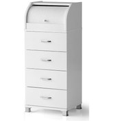 Resim Ahşap Çekmeceli Mutfak Kiler Dolabı Ekmeklik (537023097) 