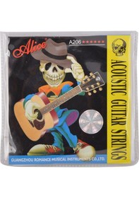 Resim Alice A206-L Akustik Gitar Teli 