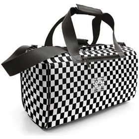 Resim Coral High Siyah Beyaz Dama Desenli Spor Çanta 27531 Siyah - Beyaz 