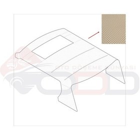 Resim Mercedes W108 Açılır Tavan Döşemesi - Öz-iş 