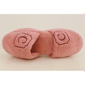 Resim C Harf Havlu Banyo Ev Otel Lohusa Terliği Kalın Taban Terlik 