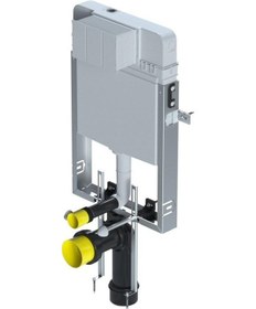 Resim Serel Smooth Gömme Rezervuar 3'lü Set T020111+p580180+102151024 Mat Krom 
