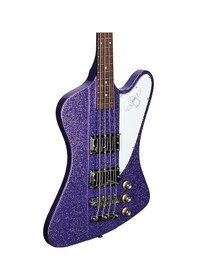 Resim Epiphone Exclusive Thunderbird '64 4 Telli Bas Gitar Purple Sparkle 