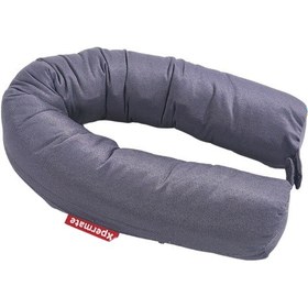 Resim Xpermate Fermuarlı Cırt Cırtlı Seyahat Boyun Yastığı 110 CM Gri 