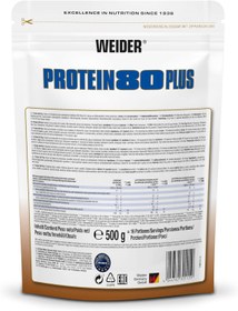 Resim Weider 80 Plus Casein + İsolate + Whey + Egg (Yumurta) Komplex Protein 500 Gram 