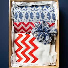 Resim Peştemal ve Çanta Gift Box - Meltemi Set 
