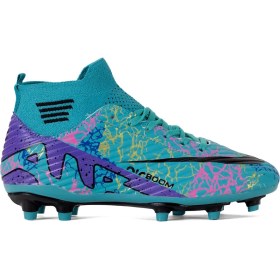 Resim Laliga Air 565 Garson Çoraplı Krampon Turkuaz 