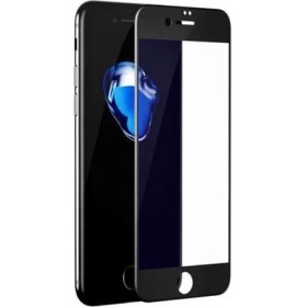 Resim Smcase Apple iPhone 7 Full Kapatan Fiber Nano Ekran Koruma Siyah 