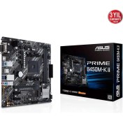 Resim Asus Prime B450M-K II Ddr4 BIOS Flash Back Am4 Anakart 