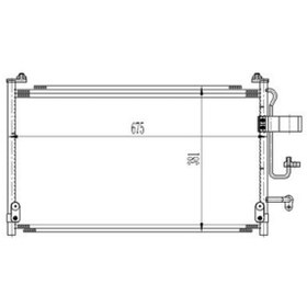 Resim Oris Cch306016 Klima Kondenseri Chevrolet Evanda 2.0i 16v 02 Oto.-mek. 