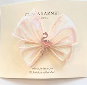 Resim Flamingo Bow Hair Clip 