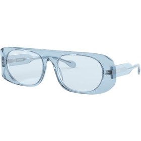 Resim BURBERRY BE4322 388372 ŞEFFAF MAVİ KADIN GÜNEŞ GÖZLÜĞÜ 