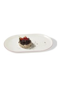 Resim Güral Bilbao 2 Parça 30x16 Cm Kayık Tabak Cooper Bakır 