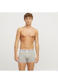 Resim Jack & Jones Erkek 3'lü Boxer Paketi - Joe - 12271554 Navy Blazer 