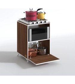 Resim Kenzlife ocak dolabı ayşe cvz 85*60*57 mutfak modül mini fırın mikrodalga banyo ofis modül 