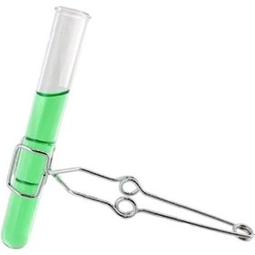 Resim Şişe Dükkanı Test Tüp Maşası Paslanmaz Deney Tüp Tutucu 1 Adet 