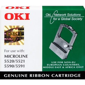 Resim Oki 01126302 Şerit Ml5520 5521 5590 5591 4 Milyon Karakter Kutulu 