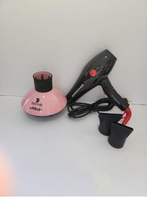 Resim Powerstar 3500 Turbo Saç Kurutma Makinası Pembe Vigo 