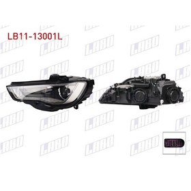 Resim Labo-lb11-13001l - Far Sol Xenon Merceklı Ledlı Audı A3 2013- 
