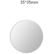 Resim GongtuShop 1 Adet Gümüş 35X35 Tarzı Pcs Metal Plaka Etiket Disk Demir Levha Mıknatıs Cep Telefonu Tutucu Için Manyetik Araç Telefonu Standı Sahipleri Mıknatıs Değil (Yurt Dışından) 