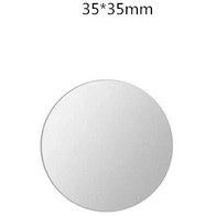 Resim GongtuShop 1 Adet Gümüş 35X35 Tarzı Pcs Metal Plaka Etiket Disk Demir Levha Mıknatıs Cep Telefonu Tutucu Için Manyetik Araç Telefonu Standı Sahipleri Mıknatıs Değil (Yurt Dışından) 