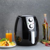 Resim Fit Fry Smart Airfryer/Sıcak Hava Fritözü -Siyah Schafer