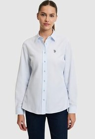 Resim U.S. Polo Assn. Kadın Açık Mavi Gömlek Basic 50324791-VR003 