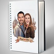 Resim Eminönü ve Aşkımız Karikatürlü Defter 