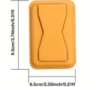 Resim Lessmore Manyetik Cep Telefonu Tutucu Kredi Kartı Kılıfı iPhone 15/14/13/12 serisi için manyetik cüzdan kart tutucu Kredi kartı veya kimlik kartı mevcut, Lessmore 