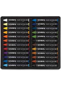 Resim Lyra Aquacolor Sulandırılabilir Pastel Boya 24 Renk N11.1440 