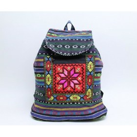 Resim Universal Kilim Desenli Sırt Çantası 