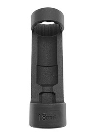 Resim Yaleker 1/2'' Sürüş 12 Nokta Süspansiyon Cıvata Anahtarı, 18mm Çelik Araç Tamir Aleti Siyah 