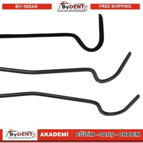 Resim Pdr Boyasız Göçük Düzeltme 3 Parça Çubuk Seti 