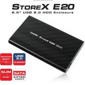 Resim Dark Storex E20 2.5" Usb 2.0 Full Alüminyum Sata Disk Kutusu Dk- 