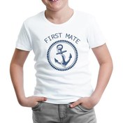 Resim First Mate - Archor Beyaz Çocuk Tshirt 