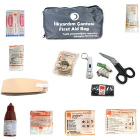Resim BsElektronik İlk Yardım Çantası Sağlık Seti 23 Parça Set (Boyun Korseli) 