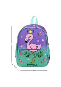 Resim Waddell Lisanslı Flamingo Desenli Anaokul Kreş Sırt Çantası 