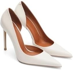 Resim Jabotter Blanca Deri 10 Cm Stiletto 