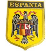 Resim OTO SÜSLEN İSTANBUL Pleksi Arma Espania Kendinden Yapışkanlı 6.5X5cm 