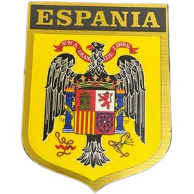 Resim OTO SÜSLEN İSTANBUL Pleksi Arma Espania Kendinden Yapışkanlı 6.5X5cm 
