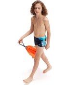 Resim Speedo Allover Leg Aquashort Erkek Çocuk Yüzücü Mayosu Lacivert-mavi Lacivert-mavi 